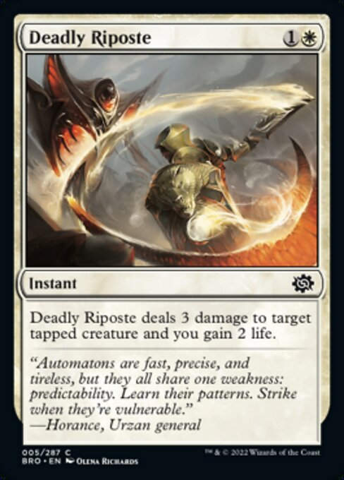 Deadly Riposte (BRO)