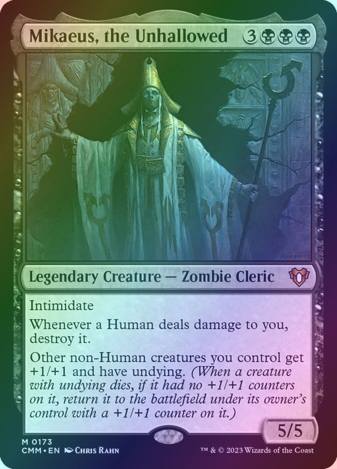Mikaeus, the Unhallowed (CMM) (173) / Foil