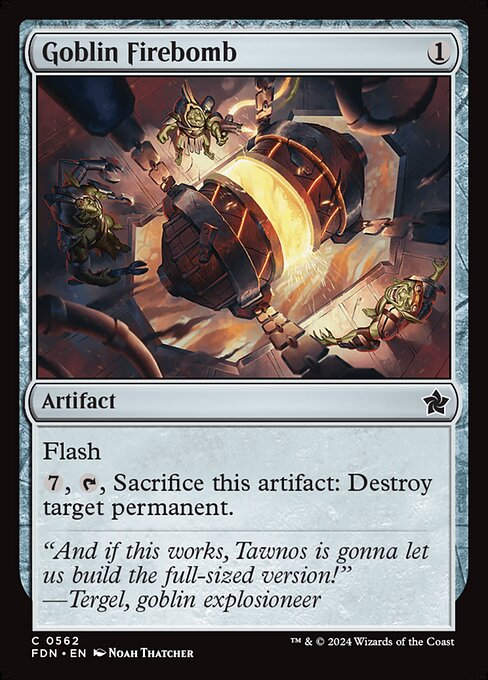 Goblin Firebomb (FDN) (562) (Beginner)
