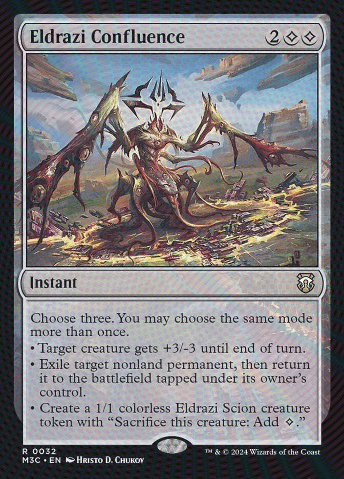 Eldrazi Confluence (M3C) (32) / Ripple Foil