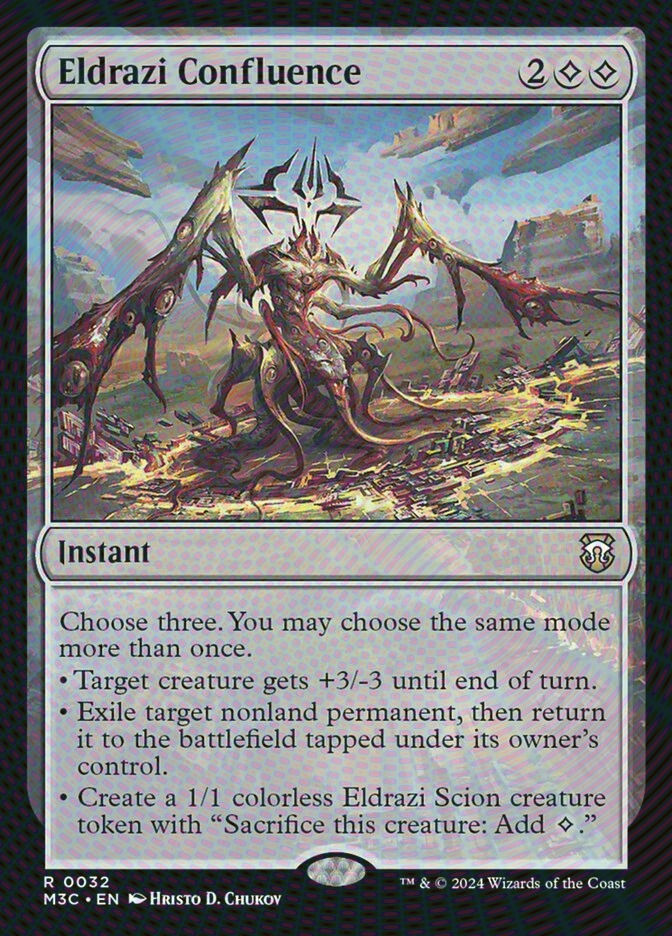 Eldrazi Confluence (M3C) (32) / Ripple Foil