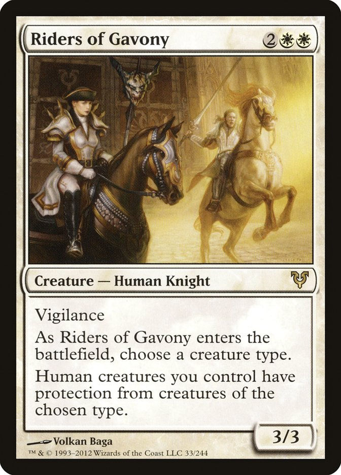 Riders of Gavony (AVR) (33) / Foil