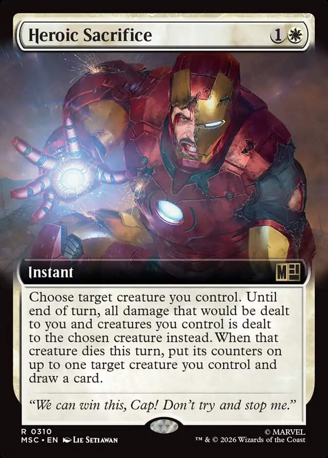 Heroic Sacrifice (MSC) (310) / Extended Art