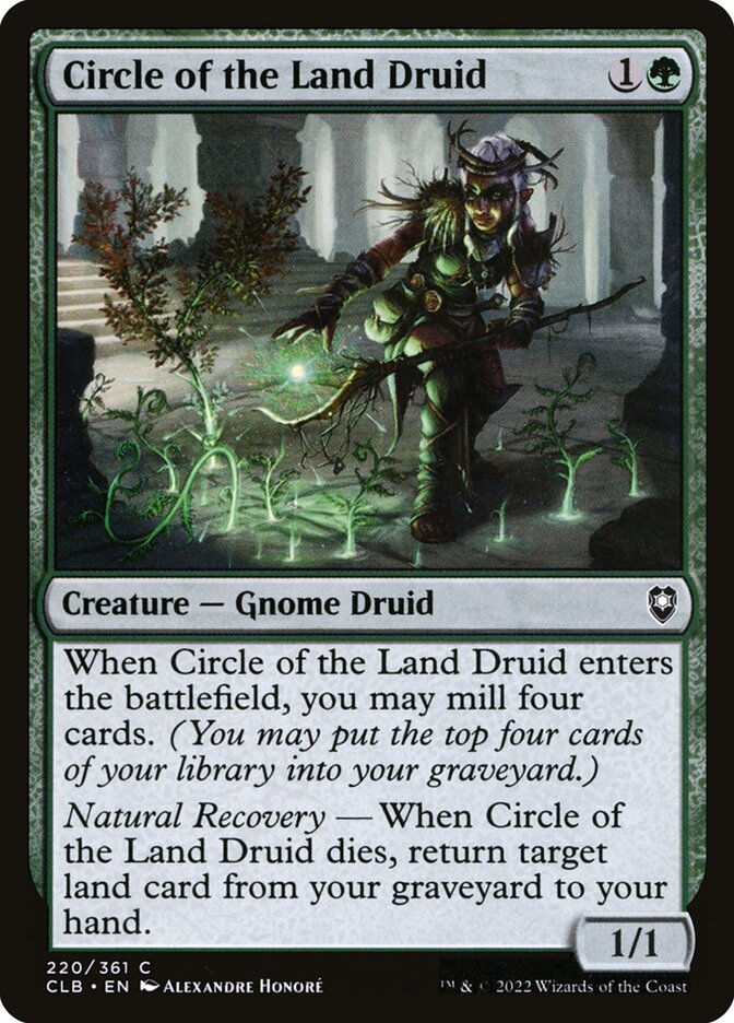 Circle of the Land Druid (CLB) (220)