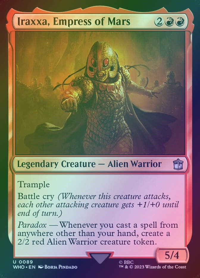 Iraxxa, Empress of Mars (WHO) (89) / Foil