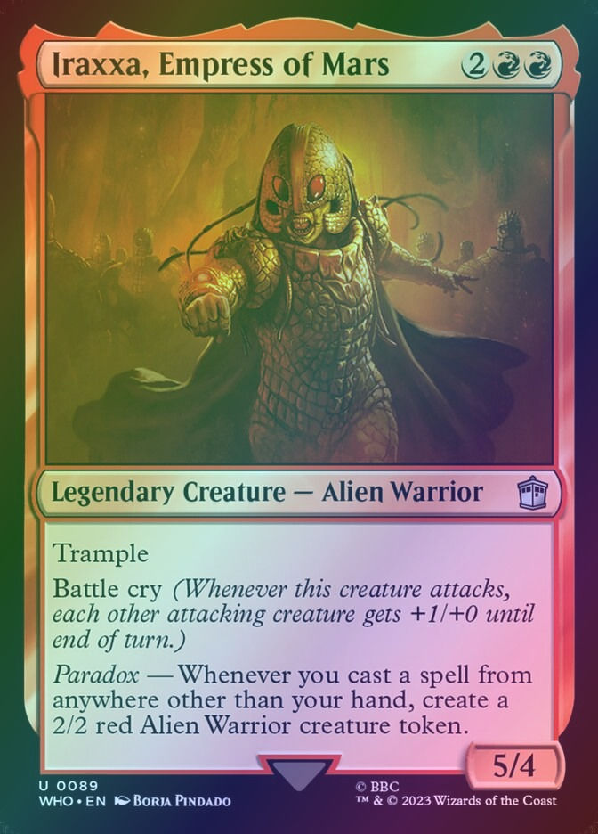 Iraxxa, Empress of Mars (WHO) (89) / Foil