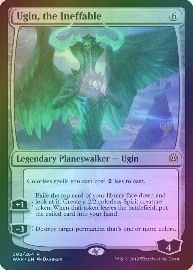 Ugin, the Ineffable (PWAR) (2p) / Foil