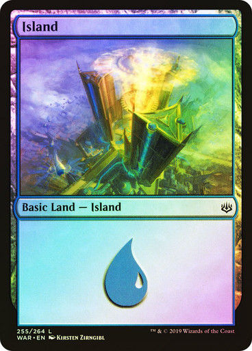 Island (WAR) (255) / Foil