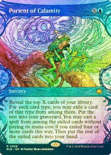 Portent of Calamity (blb) (306) / Showcase Foil
