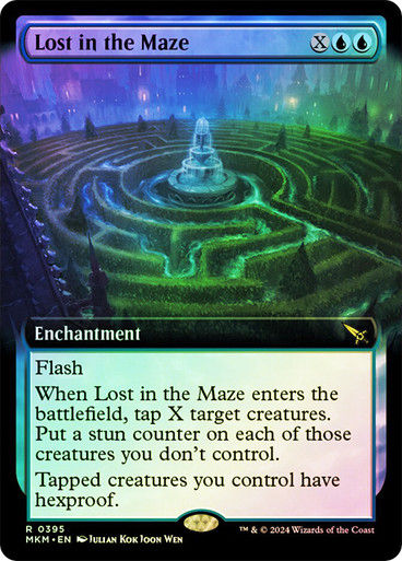 Lost in the Maze (mkm) (395) / Extended Art Foil