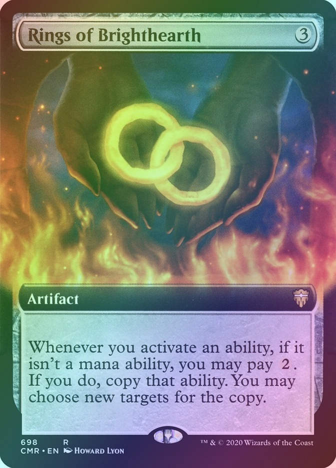 Rings of Brighthearth (CMR) (698) / Extended Art / Foil