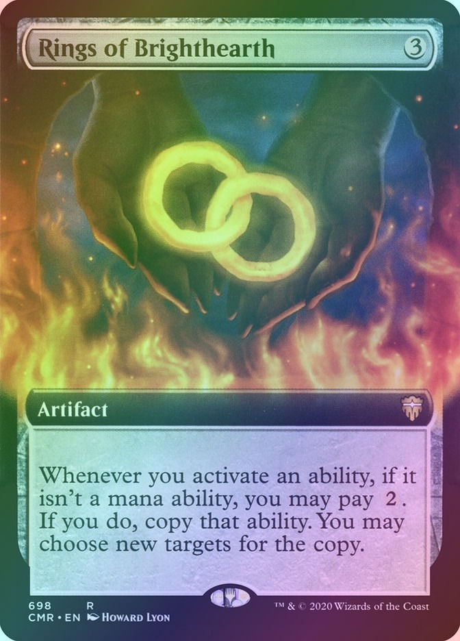Rings of Brighthearth (CMR) (698) / Extended Art / Foil
