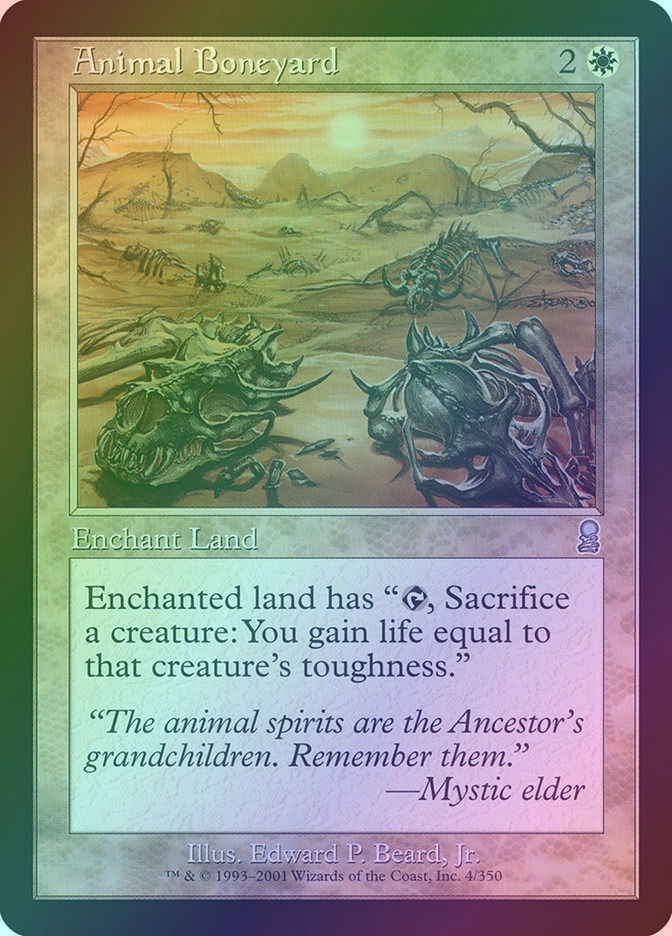 Animal Boneyard (ODY) (4) / Foil