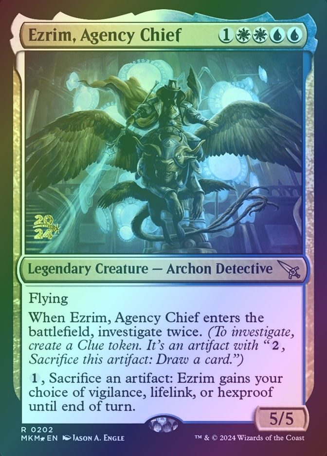 Ezrim, Agency Chief (PMKM) (202s) / Foil