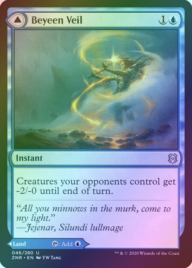Beyeen Veil // Beyeen Coast (ZNR) (46) / Foil — cara 1 de 2