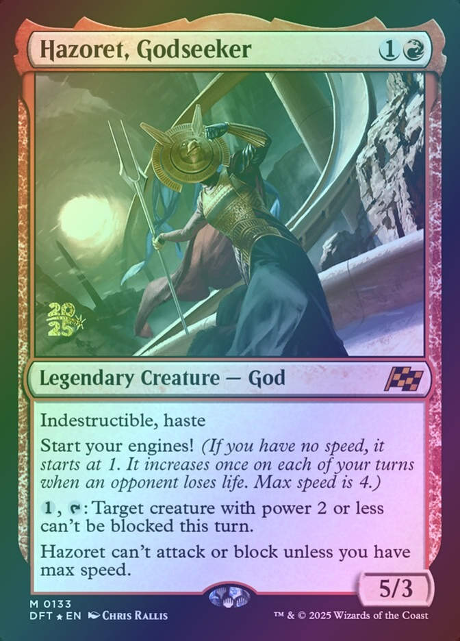 Hazoret, Godseeker (PDFT) (133s) / Foil