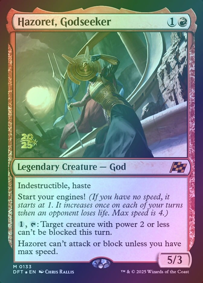 Hazoret, Godseeker (PDFT) (133s) / Foil