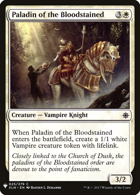 Paladin of the Bloodstained (PLST) (XLN-25)