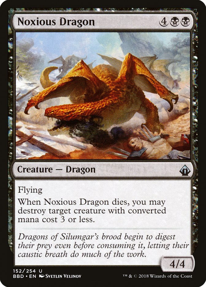 Noxious Dragon (BBD) (152) / Foil