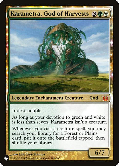 Karametra, God of Harvests (PLST) (BNG-148)