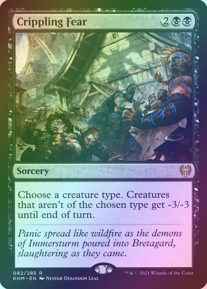 Crippling Fear (KHM) (82) / Foil