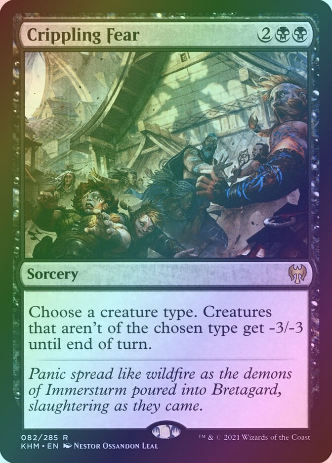 Crippling Fear (KHM) (82) / Foil