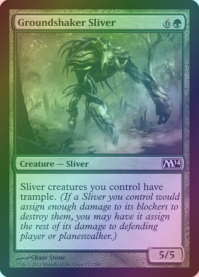 Groundshaker Sliver (M14) (177) / Foil
