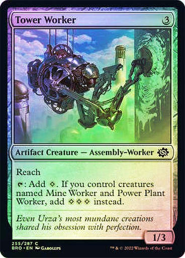 Tower Worker (BRO) / Foil