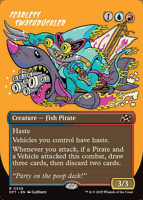 Fearless Swashbuckler (DFT) (346) / Borderless