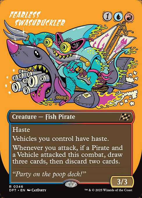 Fearless Swashbuckler (DFT) (346) / Borderless
