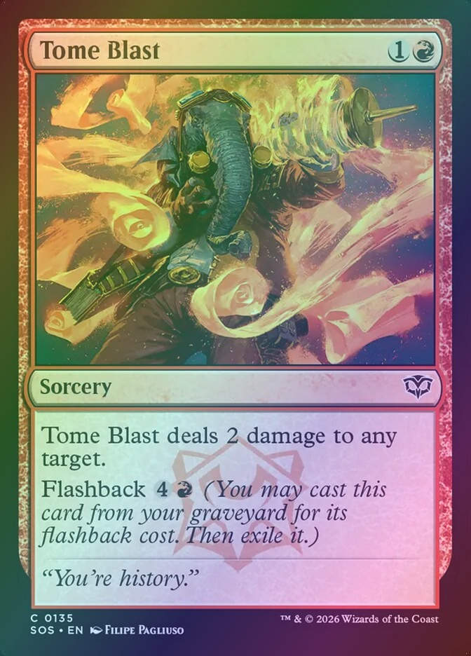 Tome Blast (SOS) (135) / Foil