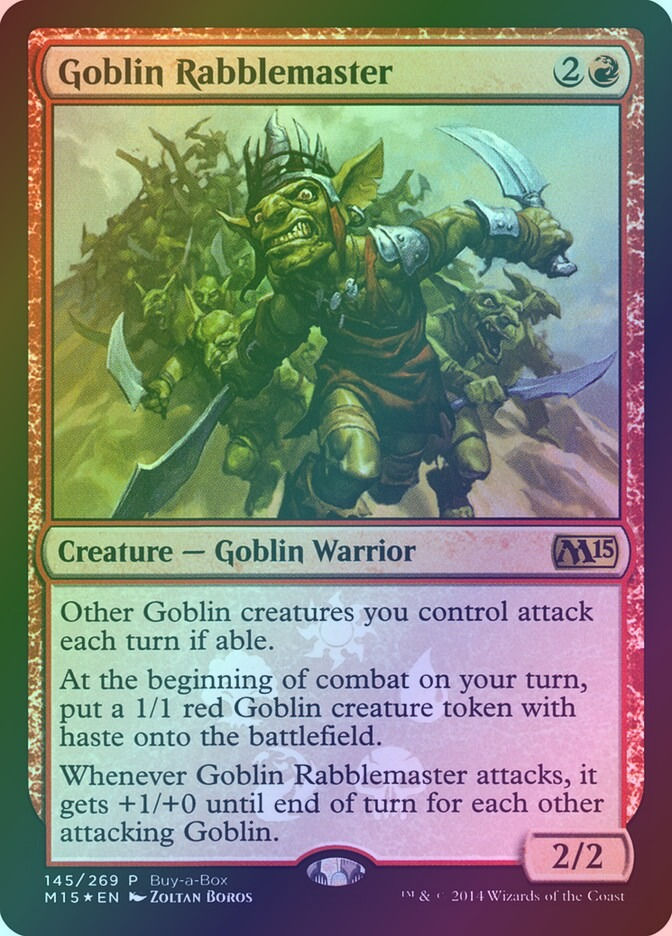 Goblin Rabblemaster (PM15) (145) / Foil