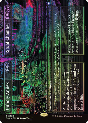 Unholy Annex // Ritual Chamber (DSK) (339) / Foil / Borderless