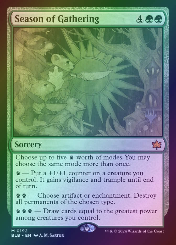 Season of Gathering (PBLB) (192p) / Foil