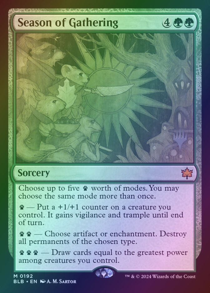 Season of Gathering (PBLB) (192p) / Foil