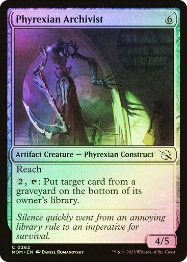 Phyrexian Archivist (mom) / Foil
