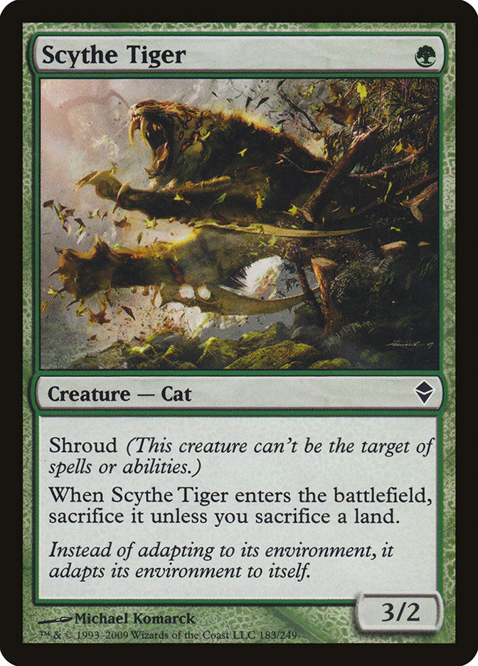 Scythe Tiger (zen)