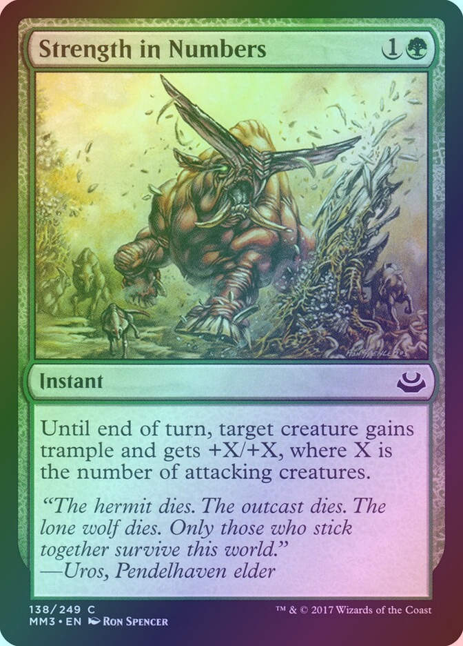 Strength in Numbers (MM3) (138) / Foil