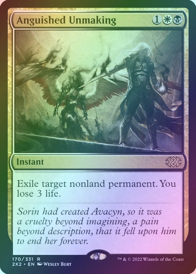 Anguished Unmaking (2X2) (170) / Foil