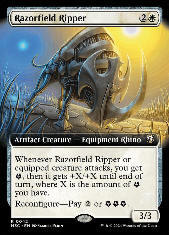 Razorfield Ripper (m3c) (42) / Extended Art