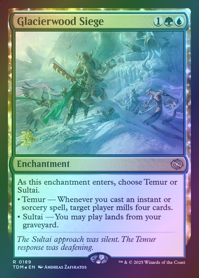 Glacierwood Siege (PTDM) (189s) / Foil