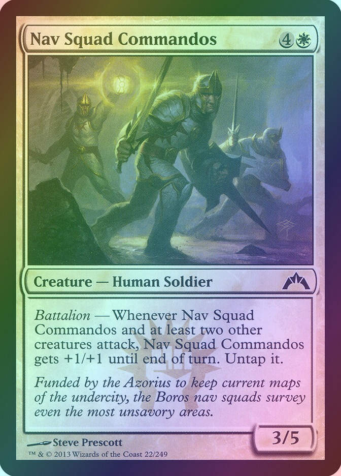 Nav Squad Commandos (GTC) (22) / Foil
