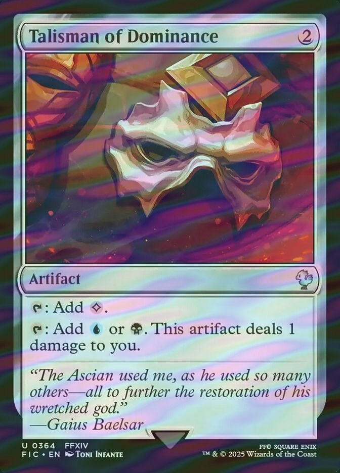 Talisman of Dominance (FIC) (364) / Surge Foil