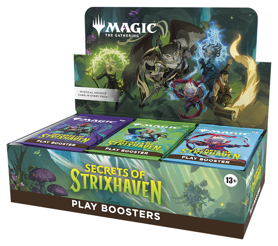 Secrets of Strixhaven Play Booster Box — cara 1 de 2