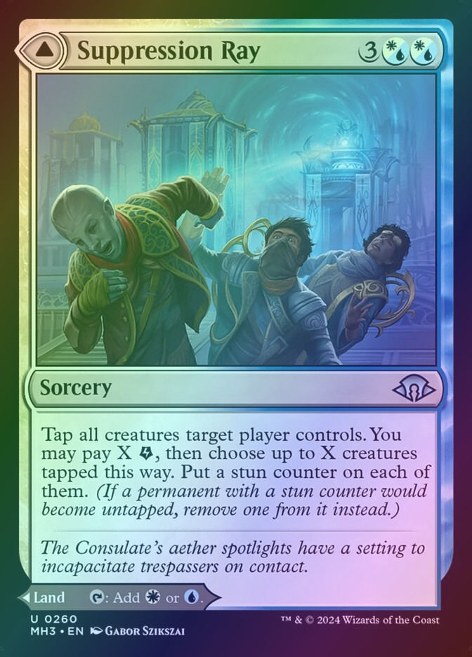 Suppression Ray // Orderly Plaza (MH3) (260) / Foil — cara 1 de 2