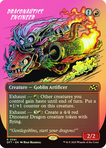 Draconautics Engineer (DFT) (341) / Foil / Borderless