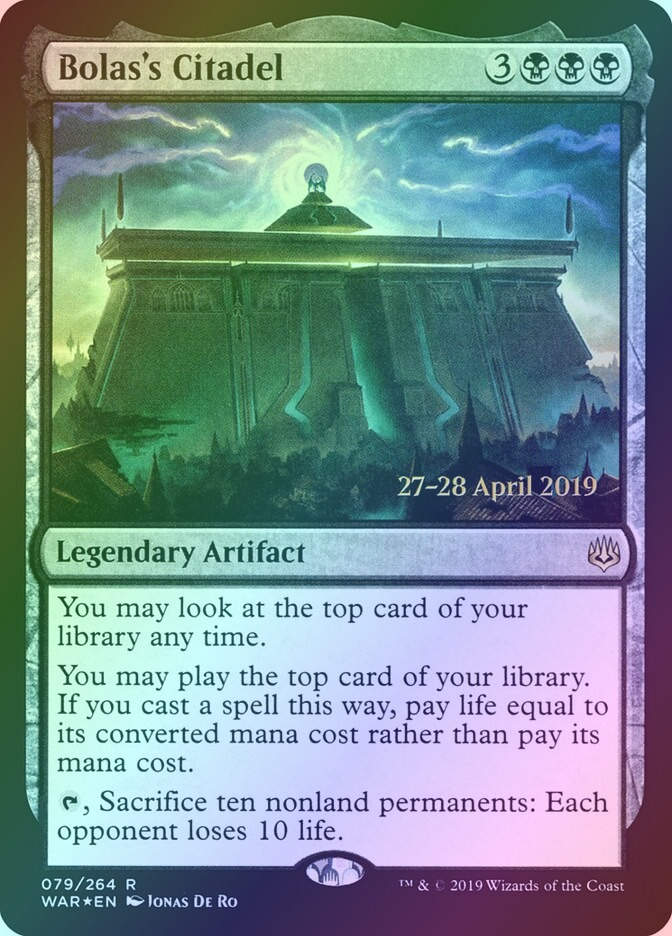 Bolas's Citadel (PWAR) (79s) / Foil