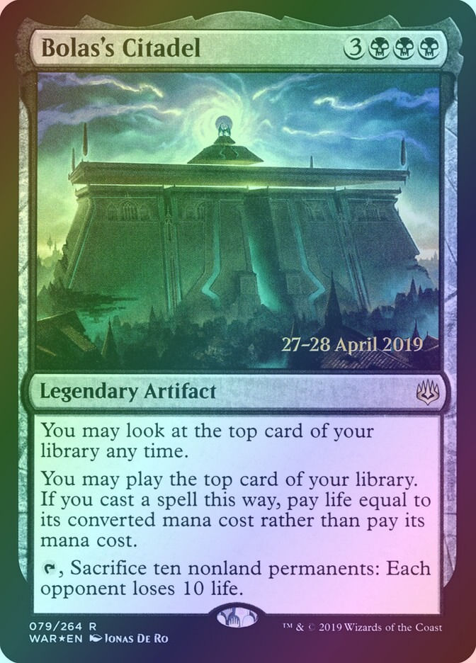 Bolas's Citadel (PWAR) (79s) / Foil