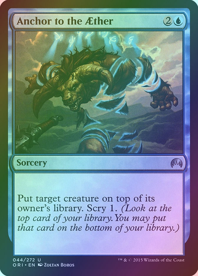 Anchor to the Aether (ORI) (44) / Foil