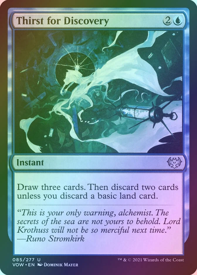 Thirst for Discovery (VOW) (85) / Foil